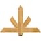 Ekena Millwork Kennewick Rough Sawn Timber Gable Bracket, Western Red Cedar, 36"W x 24"H x 2"D x 4"F, 16/12 Pitch GBW036X24X0204KEN00RWR - alternate 1